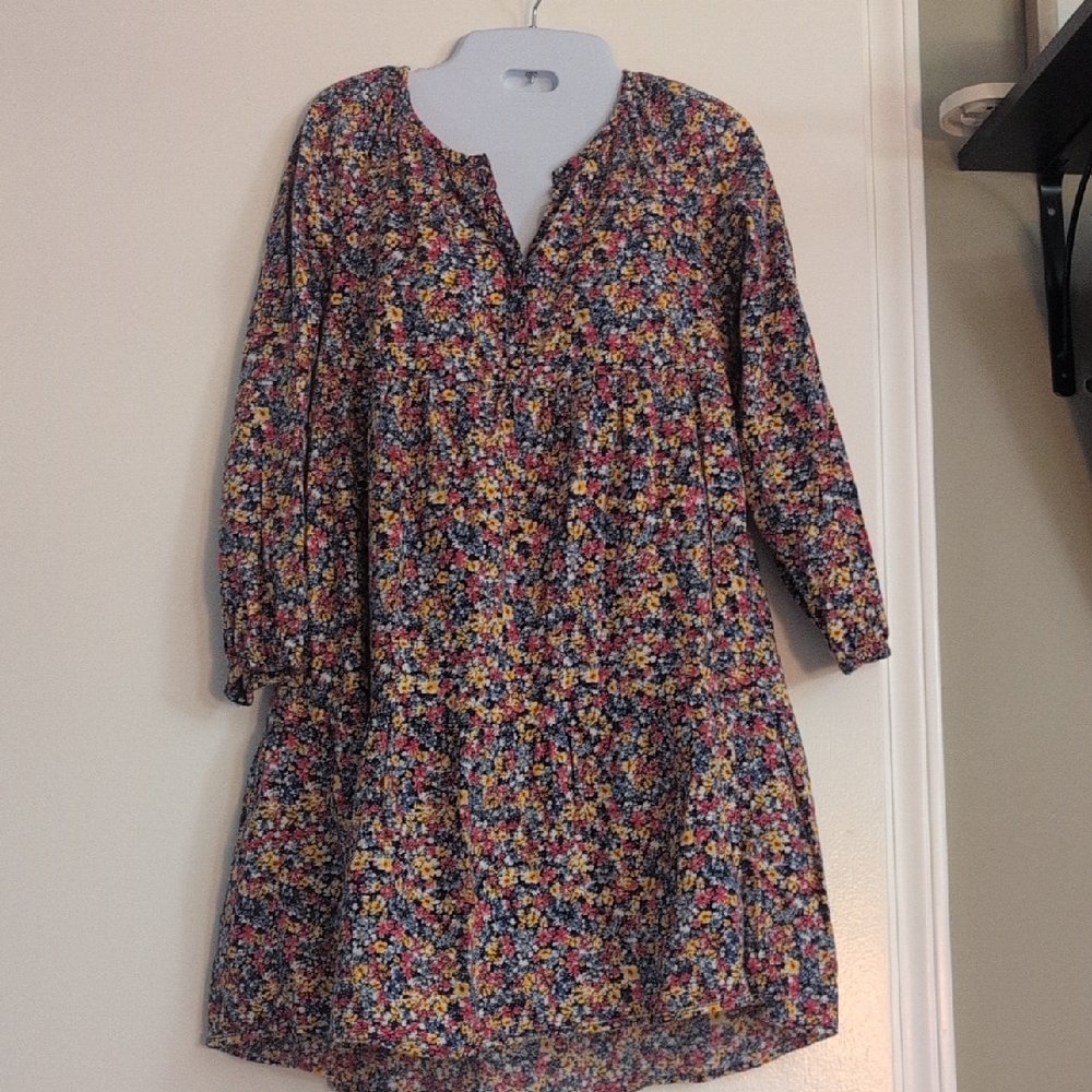 Floral Long Sleeve Dress By Old Navy
